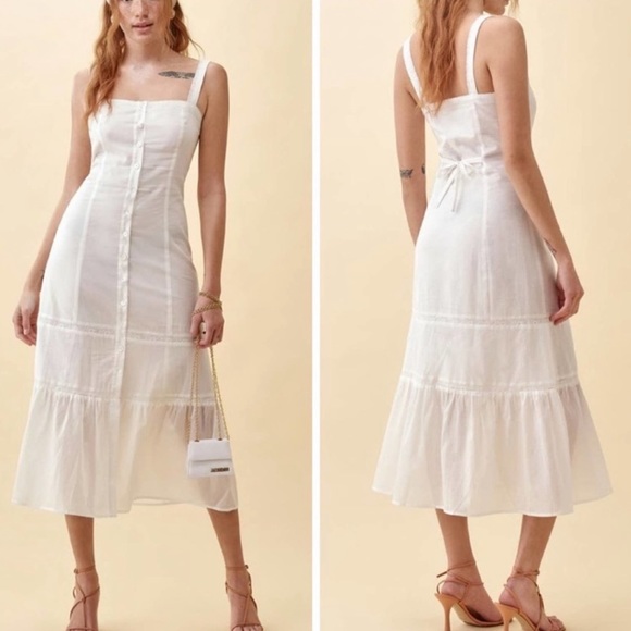 NWOT Reformation Dianne Dress - Picture 2 of 7